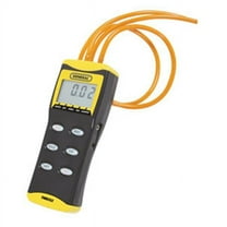 General Tools & Instruments DM8252RS High Resolution Digital Manometer W- 4 Rubber Stoppers
