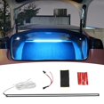 thumbnail image 3 of Barra de accesorios decorativos para Interior de coche shamjiam barra de Luz duradera para maletero de coche Tesla 2019-2022 Modelo 3 Azul Luz del maletero del coche, 3 of 7