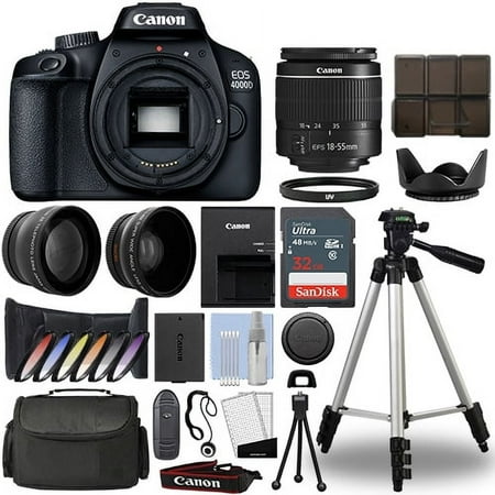 Canon EOS 4000D SLR Camera+...