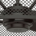 thumbnail image 4 of Hunter 23 inch Indoor Caged Ceiling Fan with LED Lights - Farmhouse Ceiling Fan, Standard Mount, 4 Blades, Wall Control, For Bedroom, Dining or Living Room, or Kitchen - Fennec 50724, Noble Bronze, 4 of 13