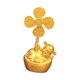 thumbnail image 4 of Colección de adornos de estatuas del Dios de la Riqueza del Feng Shui Escultura de la Buena Fortuna de Metal Estilo B, 4 of 6