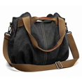 thumbnail image 2 of Sac à Main Quotidien Décontracté Vintage Hobo en Toile pour Femmes Dames, Poignée Supérieure, Épaule, Cabas, Cabas, 2 of 7