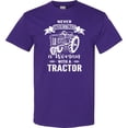 thumbnail image 3 of Inktastic Tractor Woman T-Shirt, 3 of 5