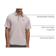 thumbnail image 3 of Polo de Golf Tech para Hombre Under Armour Gris Amanecer Talle S, 3 of 3