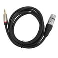 thumbnail image 2 of Balanced 3.5mm to XLR Cable, Male to Female XLR to 1/8 Inch Cable, XLR to 3.5mm Cable, 1/8 to XLR Cable, for Microphone, MP3 Players, Smartphone, Laptops, 2 of 7