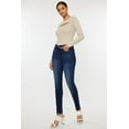 thumbnail image 5 of Kancan Mid Rise Gradient Skinny Jeans, 5 of 9