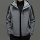 thumbnail image 3 of Chaqueta de hombre de primera calidad, chaqueta para exteriores, tres en uno, forro desmontable, resistente al viento y al agua, chaqueta de montañismo, nuevo producto, 3 of 5