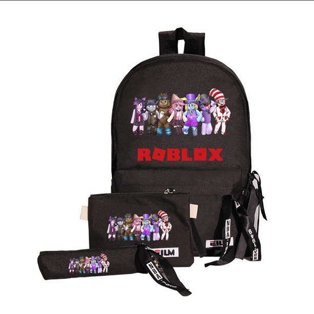 Bolso de hombro periférico para la escuela ROBLOX, mochila madre de tres piezas, estilo universitario, Color caramelo fresco