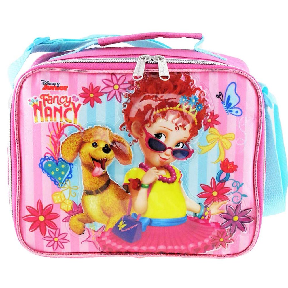 Fancy Nancy Deluxe Embossed Insulated Lunch Box - Walmart.com - Walmart.com