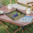thumbnail image 4 of Bandeja para acampar Lona para acampar al aire libre Bandeja Impermeable Plegable Ligero Senderismo Accesorios Barbie Nuevos Originales, 4 of 9