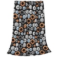 thumbnail image 2 of Balery Colorful Screws Manta de Felpa Suave y Acogedora – Cobija de Franela Aterciopelada para Cama, Lavable y Cálida para Sofá, Mascotas, Transpirable-40"x30", 2 of 7