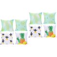 thumbnail image 2 of 8 Pcs Housse de Coussin Créative Fête Hawaïenne Protecteur de Coussin de Canapé, 2 of 8