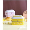 thumbnail image 2 of Caja de Almuerzo de Doble Capa Del Compartimiento de Bento, Caja de Almuerzo Aislada Del Estudiante, Caja de Almuerzo Portátil Del Compartimiento de Microondas Caja de Almuerzo Aislada, 2 of 6