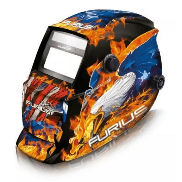 Careta Para Soldar Electrónica Mod Eagle Falcon 441 Furius