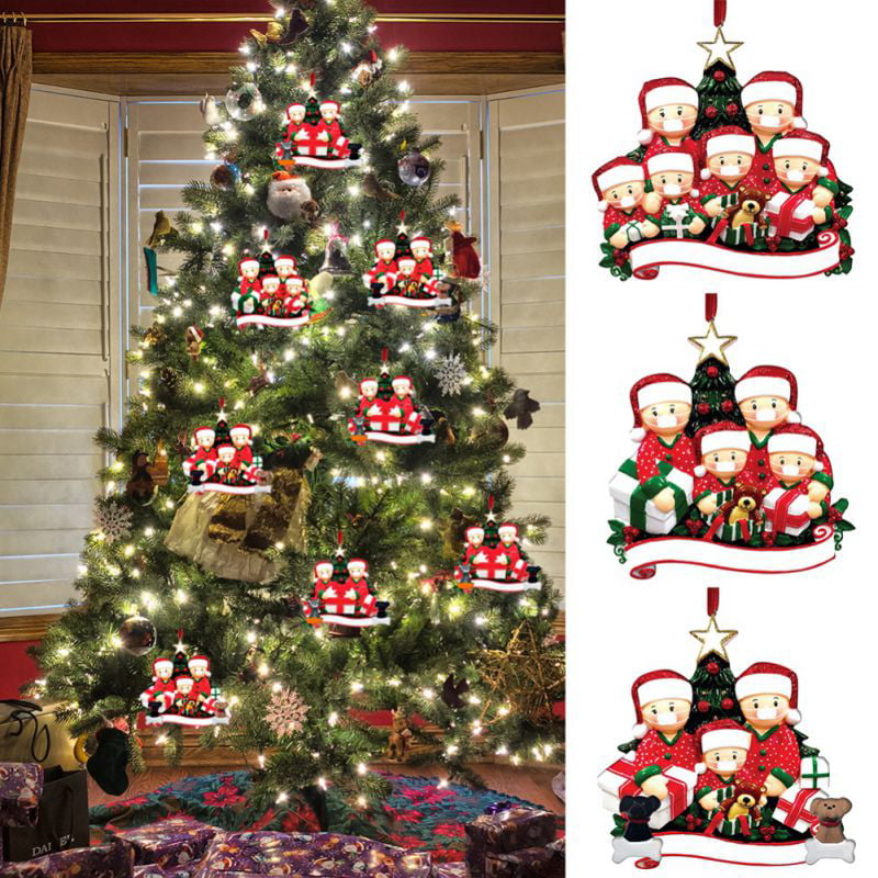 2020 Xmas Christmas Tree Hanging Ornaments Family Ornament Party Gift Decor DIY 