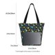 thumbnail image 3 of Fotbe Dinosaur Bolsa de Playa con Estampado, Bolsa de Hombro, Bolsa de Mano Espaciosa, Bolsa de Viaje Ligera, Bolsa de Compras Versátil, 3 of 6
