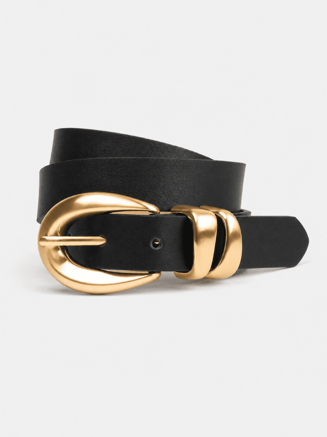 Scenario Women’s Double Metal Loop Belt, S/M-3XL