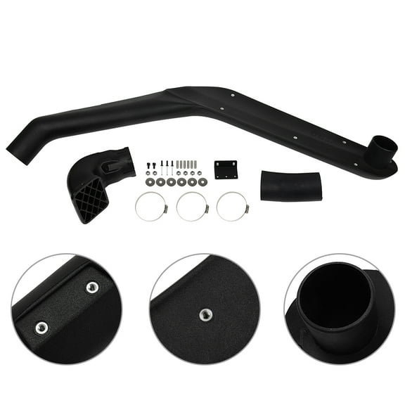 Car Snorkel Kit CCIYU ABS Plastic Air Intakes Parts Set Auto Snorkel Kit Fit for 1990-1997 for Toyota for Land Cruiser 1996-1997 For Lexus for LX 450
