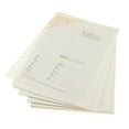 thumbnail image 6 of deevoka 4xA5 6- Binder/Planner Refill Paper for , 6 Hole, Lined Craft Paper, 6 of 9