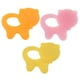 thumbnail image 5 of Las texturas únicas masajean las encías del bebé para de dentición naranja, 5 of 8