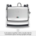 thumbnail image 4 of Parrilla Panini Breville Acero Inoxidable 4 Posiciones, 4 of 6