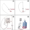 thumbnail image 4 of Bottled water dispenser pump system automatic 110401 suitable for home / office kitchen refrigerator coffee maker ice maker, suitable for 3 or 5 gallon water bottles single water inlet, 4 of 4