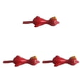 thumbnail image 4 of Bewildely Eyección pollito descompresión elástico vuelo fuerte tensión fácil de limpiar pegajoso juguete dedo pájaros dedo pájaros rojo Type1 NO1 Bewildely CBP220277, 4 of 6