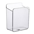 thumbnail image 2 of CNKOO Wall-Mounted Storage Box - No Drilling  Adhesive  Wide Opening  Transparent Cosmetics Container Organizer, 2 of 8