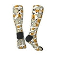 thumbnail image 4 of Balery Giraffes Head Fun Novelty Socks Men'S Women'S Crew Socks Funny Crazy Novelty Socks Quirky And Cool Socks, 4 of 9