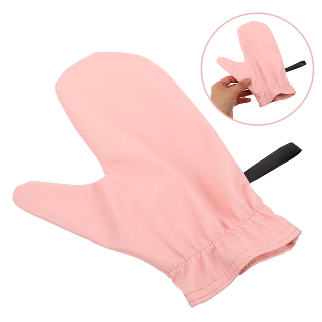BEADCEST Guantes Impermeables Para Aplicar Crema Corporal Con Ergonómico Color Rosa Para Cuidado En Casa