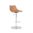 thumbnail image 1 of Eurostyle Rudy 20.5" Adjustable Swivel Bar Stool in Cognac, 1 of 8