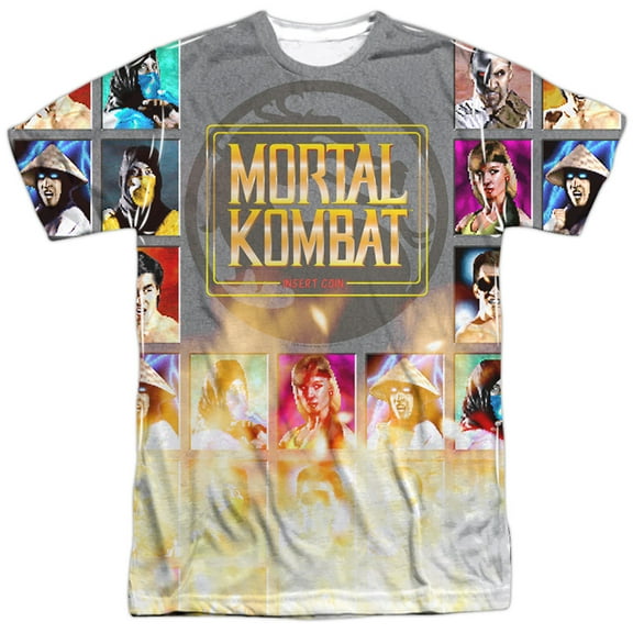 Mortal Kombat Klassic - Choose Your Fighter - Short Sleeve Shirt - Medium