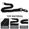 thumbnail image 4 of Correa larga para perro de 30 pies: correas de cuerda resistentes para entrenamiento de perros con gancho giratorio bloqueable, hilos reflectantes, elástico y mango acolchado, correa para, 4 of 8