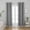 Gray, variant on PLEASANT BOULEVARD | 100% Blackout Curtains [2 Panels] Elegant Thermal Insulated Drapes for Bedroom, Living Room, Large Window | Grommet Style (52 x 63in, Khaki)