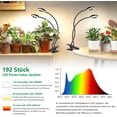thumbnail image 3 of Grow Light with Clip Grow Lights for Indoor Plants LEDs Full Spectrum Plant Light LED Plant Grow Lights with Spectrum Modes //Hrs Auto Timer & Level Diable s., 3 of 9