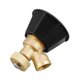 thumbnail image 1 of Speravity Boquilla de pulverización de ajuste Universal negra para pulverizadores de pesticidas de alta presión, distribución uniforme del Artesanía, 1 of 6