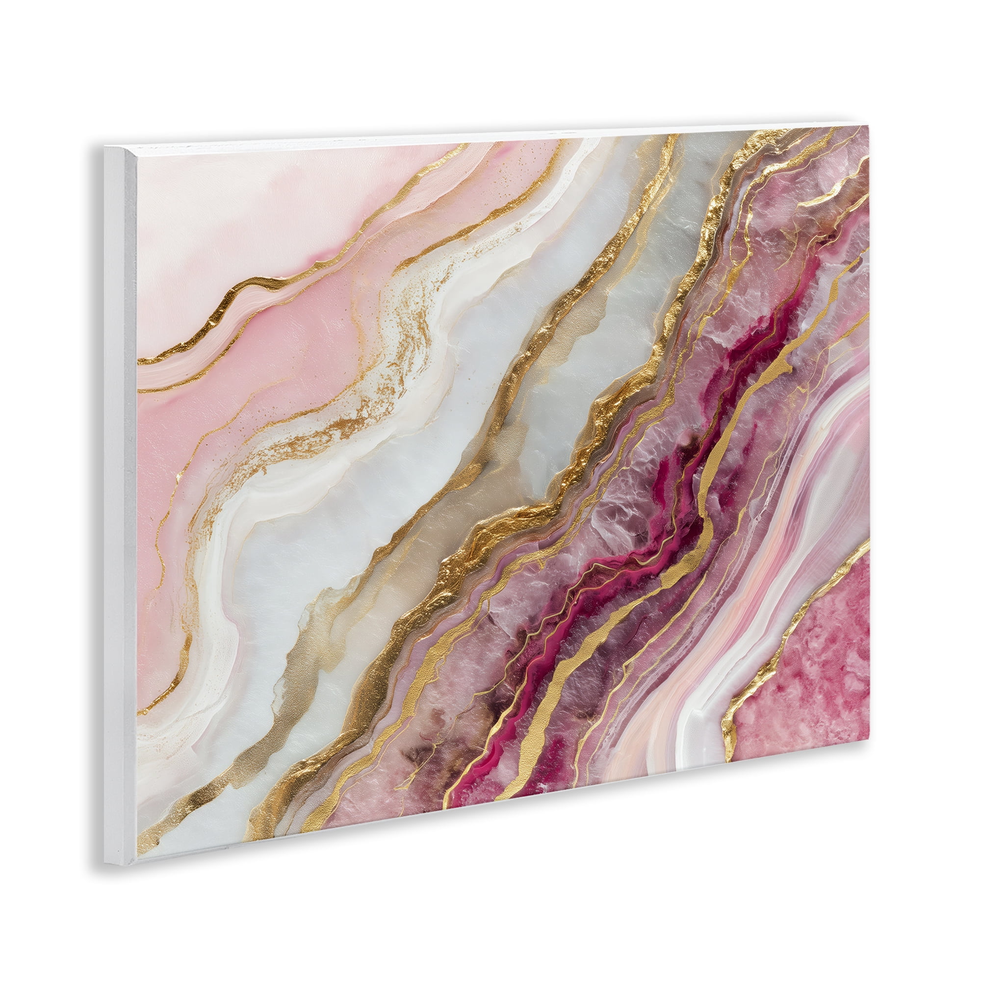 Stupell Industries Frozen Petal Stone Wall Plaque Art, design by Svetlana Aleynikova