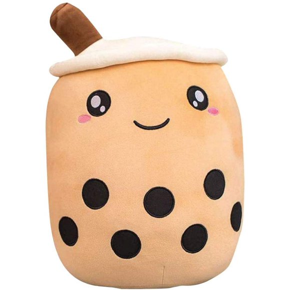 Boba Stuffed Animal Bubble Tea Milk Tea Pillow, Bubble Milk Tea Plush Toy Plush Toy