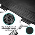 thumbnail image 4 of SereneLife 5FT 10FT Exercise Trampoline W/ Enclosure Net Outdoor Jump Rectangle Trampoline, Blue, 4 of 7