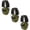 Green, variant on Walkers XCEL 100 Active Ear Hearing Protection Equipment Earphone Muff (2 Pack)