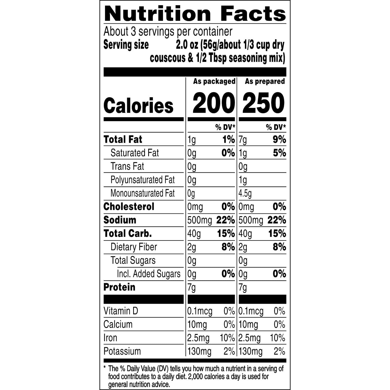 Pack of 12, Near East Roasted Garlic & Olive Oil Couscous, 5.8 oz
