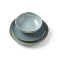 thumbnail image 6 of Oneida Organic Shades Slate Blue 12-Piece Blue Stoneware Tableware Set (Service for 4), 6 of 15
