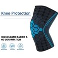 thumbnail image 4 of Compression Knee Brace Breathable Nylon Support Bandage Super Elastic, 4 of 4