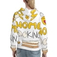 thumbnail image 7 of Wukai Home Cooking Print Womens Hoodies Fleece Sweatshirts Long Sleeve Sweaters Pullover Fall Outfits Winter Clothes-XX-Large, 7 of 7
