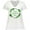 AA-White, variant on Inktastic Happy St. Patrick's Day Clovers Women's Plus Size V-Neck T-Shirt