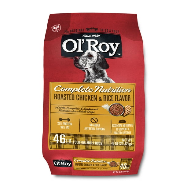 Ol' Roy Complete Nutrition Roasted Chicken & Rice Flavor Dry Dog Food