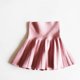 thumbnail image 5 of Odeerbi Niñas Invierno Cintura Alta Falda Plisada Color Sólido Falda Uniforme Escolar, 5 of 8