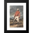 thumbnail image 2 of George Chinnery 13x18 Black Modern Framed Museum Art Print Titled - Study for the Portrait of a Military Officer, 2 of 5