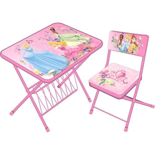Disney Licensed Activity Folding Desk And Chair Set Available In Multiple Prints Walmart Com Walmart Com