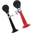 thumbnail image 1 of Bocina de aire Manual para bicicleta, bocina de aire portátil, bocina para apretar, seguridad para ciclismo, bocina ligera para ciclismo, práctica, rojo y negro, 2 uds., 1 of 5